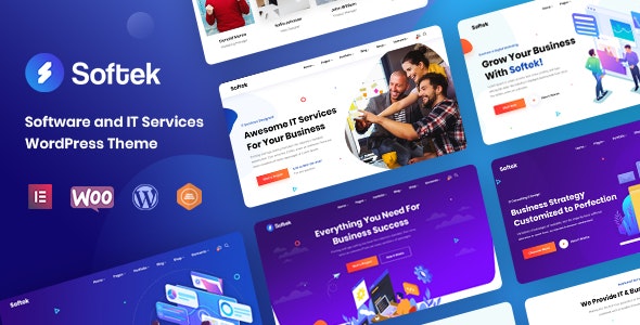 Softek v1.0.2 - Software & IT Solutions WordPress Theme