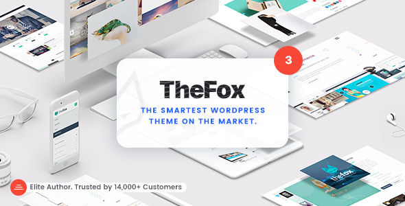 TheFox v3.9.9.9.5 - Responsive Multi-Purpose WordPress Theme