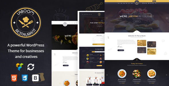 La Boom v2.5 - Food & Restaurant Bistro Theme