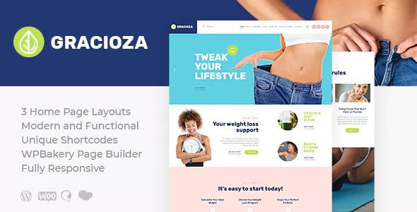 Gracioza v1.0.5 - Weight Loss Company & Healthy Blog