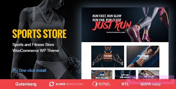 Sports Store v1.1.2 – Sports Clothes &amp; Fitness Equipment Store Theme