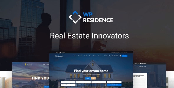 WP Residence v3.5.1 - Real Estate WordPress Theme