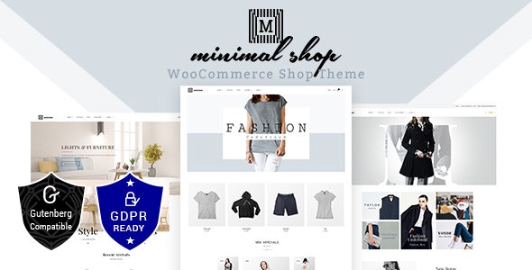 Minimal Shop v2.2 - WooCommerce Theme