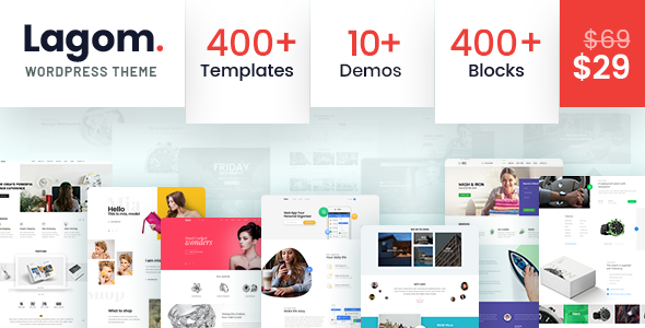 Lagom v1.2 - Multi Concept MultiPurpose Theme