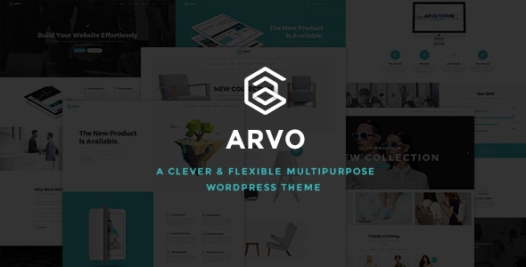 Arvo v2.4 - A Clever &amp; Flexible Multipurpose Theme