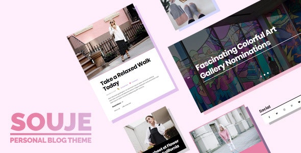 Souje v5.0 - Personal WordPress Blog Theme