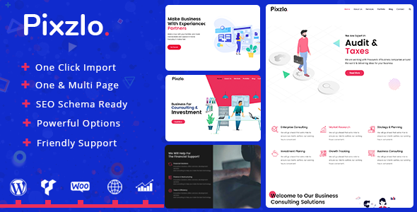 Pixzlo v1.1.2 - Creative Theme for Professionals