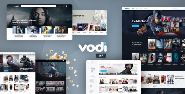 Vodi v1.2.4 - Video WordPress Theme for Movies &amp; TV Shows