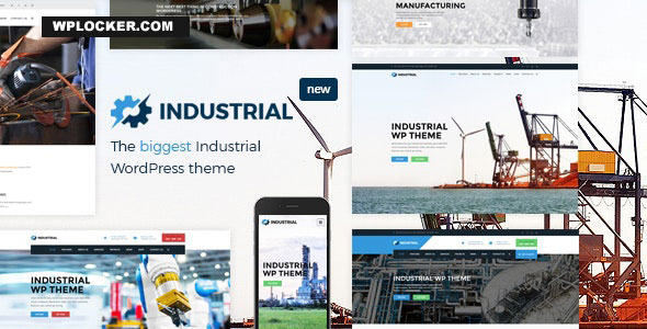 Industrial v1.6.1 - Factory Business WordPress Theme