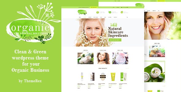 Organic Beauty v1.4.2 - Store &amp; Natural Cosmetics Theme