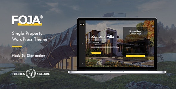 Foja v1.5 - Single Property WordPress Theme