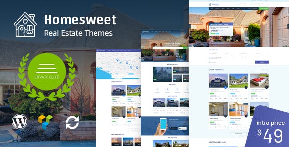 HomeSweet v1.7 - Real Estate WordPress Theme