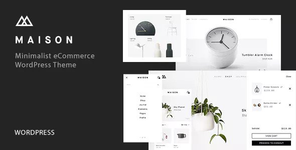 Maison v1.23 - Minimalist eCommerce WordPress Theme