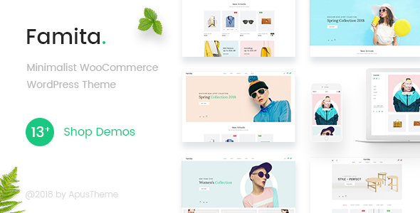 Famita v1.29 - Minimalist WooCommerce WordPress Theme