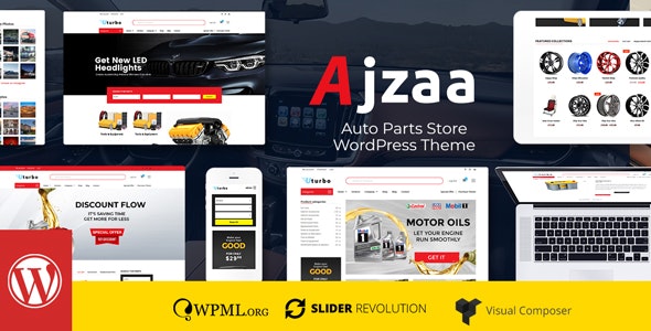 Ajzaa v2.8 - Auto Parts Store WordPress Theme