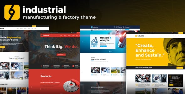 Industrial v1.4.0 - Corporate, Industry &amp; Factory