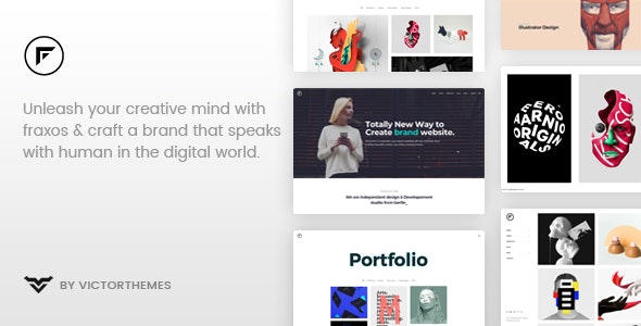 Fraxos v1.8 - Creative Portfolio WordPress Theme