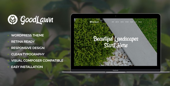 Green Thumb v1.1.1 - Gardening &amp; Landscaping Services WordPress Theme