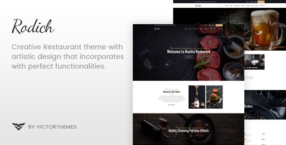 Rodich v2.1 - A Restaurant WordPress Theme