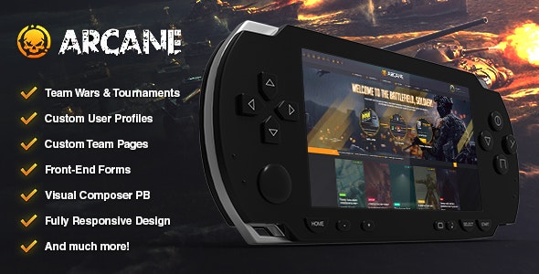 Arcane v3.5 - The Gaming Community Theme + Plugins