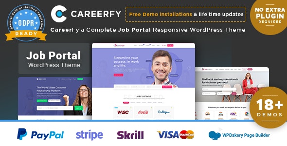 Careerfy v5.4.0 - Job Board WordPress Theme