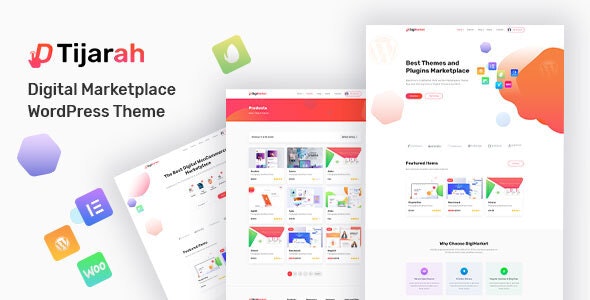 Tijarah v1.3.0 - Digital Marketplace WooCommerce Theme