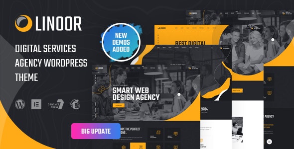 Linoor v1.2.1 - Digital Agency Services WordPress Theme