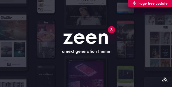 Zeen v3.6.6 - Next Generation Magazine WordPress