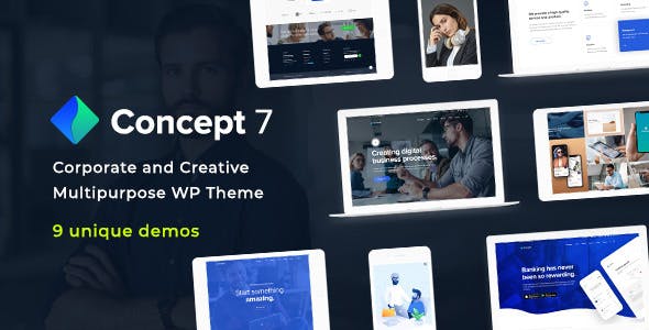 Concept Seven v1.5 - Responsive Multipurpose Theme
