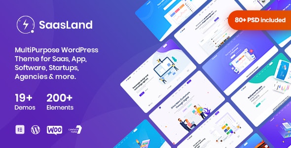 SaasLand v3.0.5 - MultiPurpose Theme for Saas & Startup