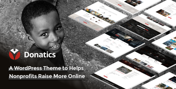 Donatics v1.2.41 - Charity & Fundraising WordPress Theme