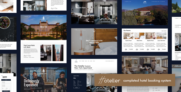 Hoteller v4.1 - Hotel Booking WordPress