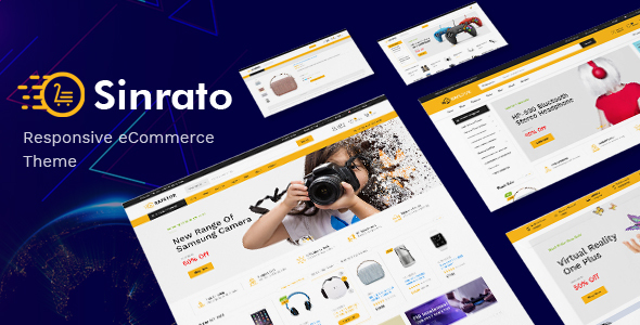 Sinrato v1.0.3 - Electronics Theme for WooCommerce
