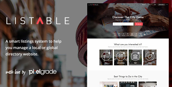 LISTABLE v1.12.0 - A Friendly Directory WordPress Theme