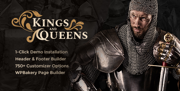 Kings & Queens v1.1.3 - Historical Reenactment Theme