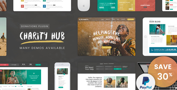 Charity Foundation v1.8 - Charity Hub WP Theme