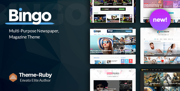 Bingo v2.6 - Multi-Purpose Newspaper & Magazine Theme