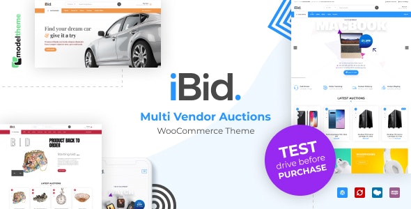 iBid v1.8 - Multi Vendor Auctions WooCommerce Theme