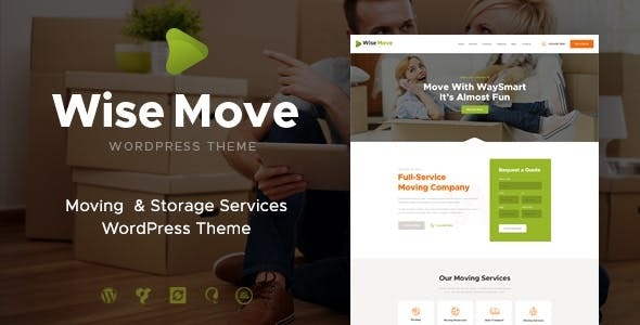 Wise Move v1.1.5 - Relocation and Storage Services WordPress Theme