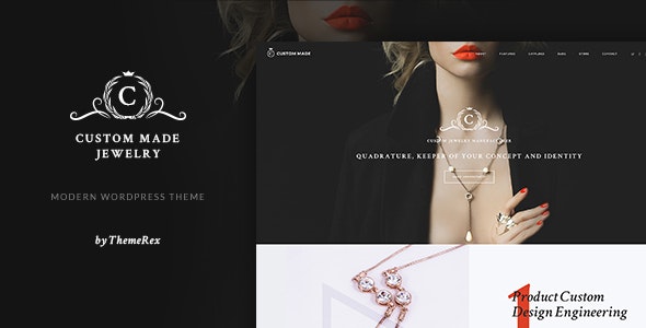 Custom Made v1.1.7 - Jewelry Manufacturer and Store WordPress Theme