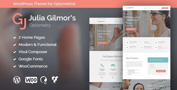 Optometry v1.3.3 - Optician & Optics Store Medical WordPress Theme