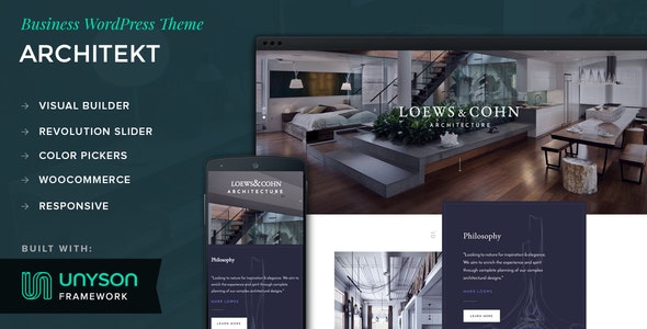 Architekt v1.0.4 - WordPress Business Theme