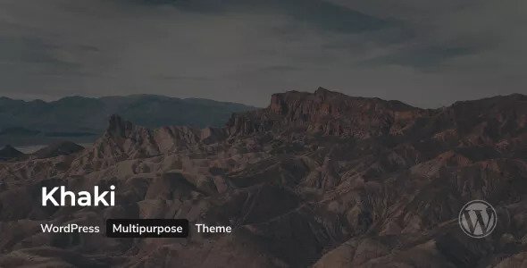 Khaki v2.0.6 - Responsive Multi-Purpose WordPress Theme