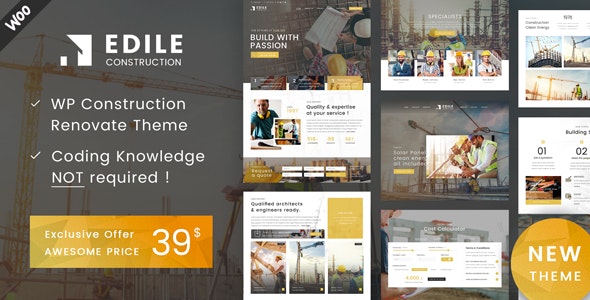 Edile v1.3 - Construction WP