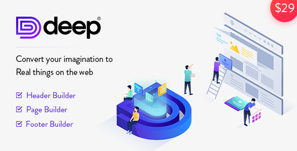 Deep v4.1.5 - Creative Multi-Purpose WordPress Theme