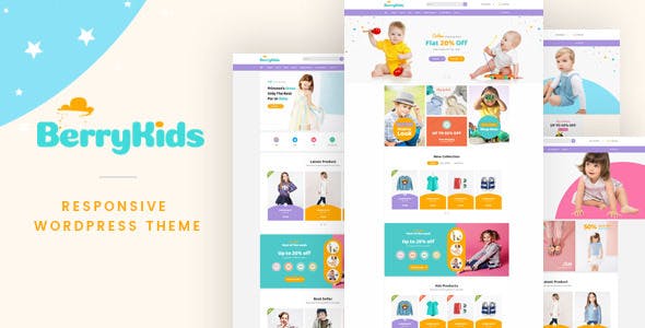 BerryKid v1.4 - Baby Store WooCommerce WordPress Theme