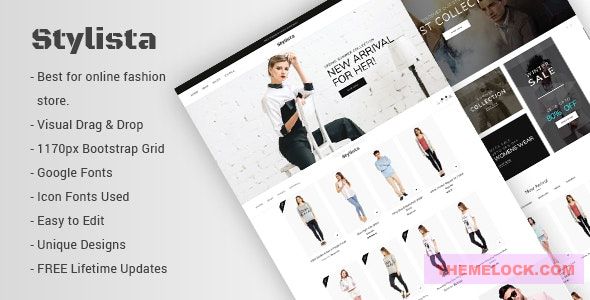 Stylista v1.0.7 - Responsive Fashion WooCommerce WordPress Theme