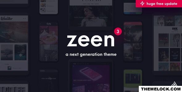Zeen v3.7.1 - Next Generation Magazine WordPress
