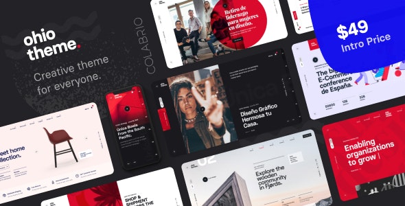 Ohio v1.0.9 - Creative Portfolio & Agency WordPress Theme