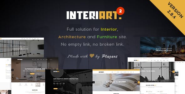 InteriArt v2.8.9 - Furniture & Interior WordPress Theme
